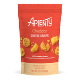 Amazon Brand, Aplenty Cheddar Cheese Crisps, 2.11 Oz