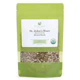 Biokoma Organic St. John’s Wort Dried Herb 50g (1.76oz) in Resealable Moisture Proof Pouch, USDA Certified Organic - Herbal Tea, No Additives, No