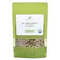 Biokoma Organic St. John’s Wort Dried Herb 50g (1.76oz) in Resealable Moisture Proof Pouch, USDA Certified Organic - Herbal Tea, No Additives, No
