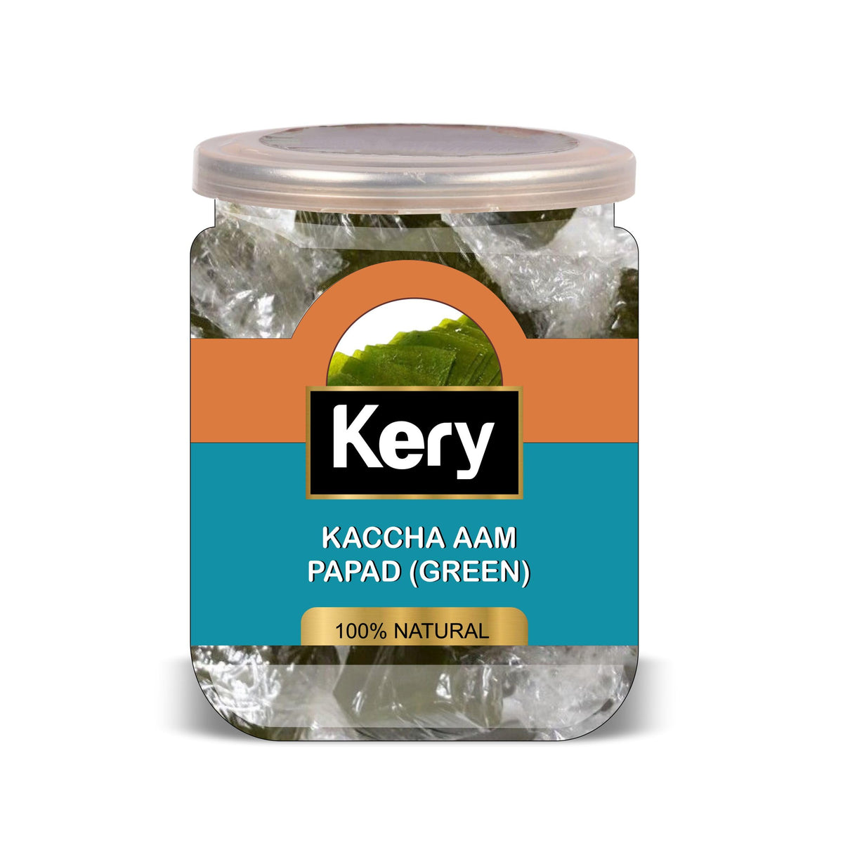 KARY Kachha Aam Papad (Green) 300 Gram Airtight Container