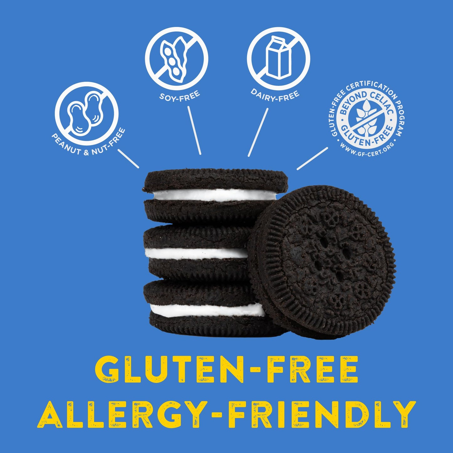 Kinnikinnick Gluten Free KinniTOOS Chocolate Sandwich Cream Cookies, 8 oz Box, Allergy Friendly, Vegan, Kosher