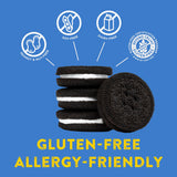 Kinnikinnick Gluten Free KinniTOOS Chocolate Sandwich Cream Cookies, 8 oz Box, Allergy Friendly, Vegan, Kosher