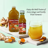 Chef K, Inc. | Ginger Punch with Fresh Turmeric - 16 oz | ImmuneBoosting Ginger Drink