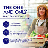 Oasis Biocompatible Laundry Detergent Liquid - Reuse Greywater for Plants - Clean, Safe, Concentrated & Effective, Grey Water Friendly, Sodium-Free