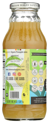 Lakewood Organic Fresh Pressed Pure Pineapple (1 X 12.5 FL OZ)