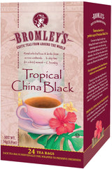Bromley's Tropical China Black Tea, 24 Count (Pack of 6)
