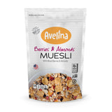 Avelina Natural Flavors Muesli - Gluten-Free Healthy Oatmeal-Based Cereal - Kosher, Non-Gmo and Gluten free - 12.7 oz (Berries & Almonds, 1-Pack)