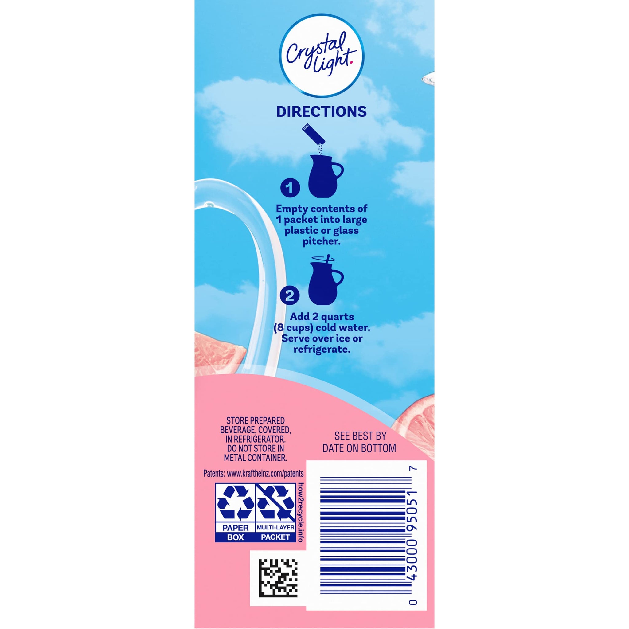 Crystal Light Drink Mix, Pink Lemonade,2.9 Ounce (Pack of 6)