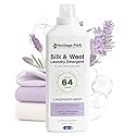 Heritage Park Silk & Wool All-Natural Lavender Mist Scent, pH-Neutral Laundry Detergent - Enzyme-Free, Concentrated Up to 64 loads (32 fl oz)