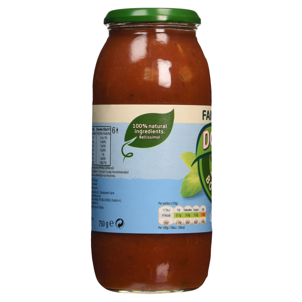 Dolmio Bolognese Low Fat Pasta Sauce 750g