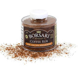 Borsari Coffee Rub Seasoning - Gourmet Rib Rub Seasoning and Dry Rub - Coffee Rub Seasoning with Coffee Spices and Cocoa - All Natural Coffee Rub for