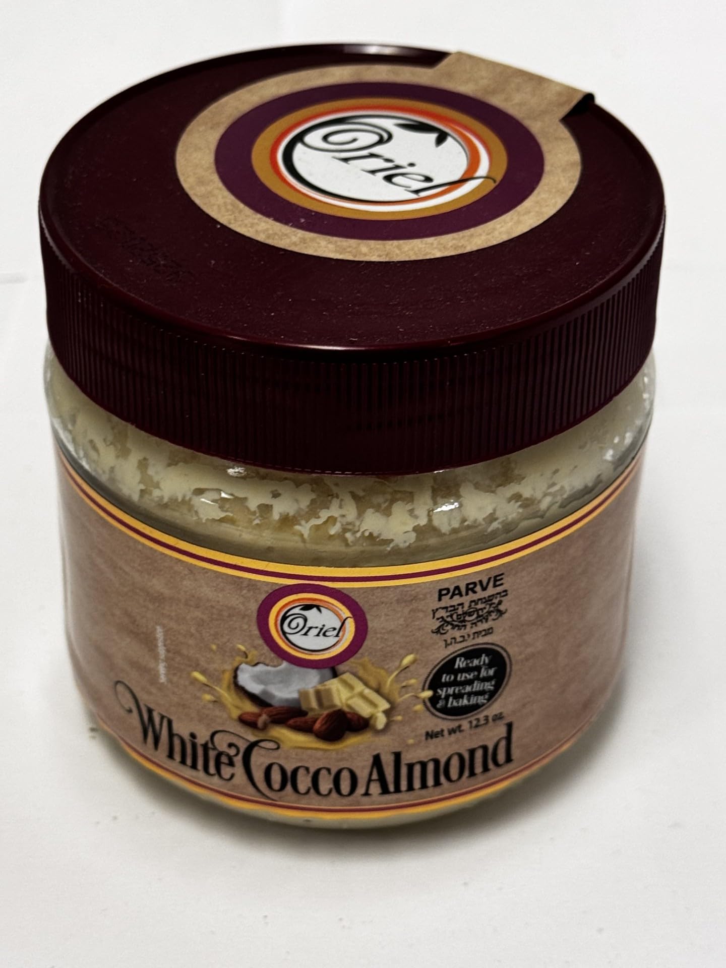 White Chocolate Coconut & Almond Spread - Kosher