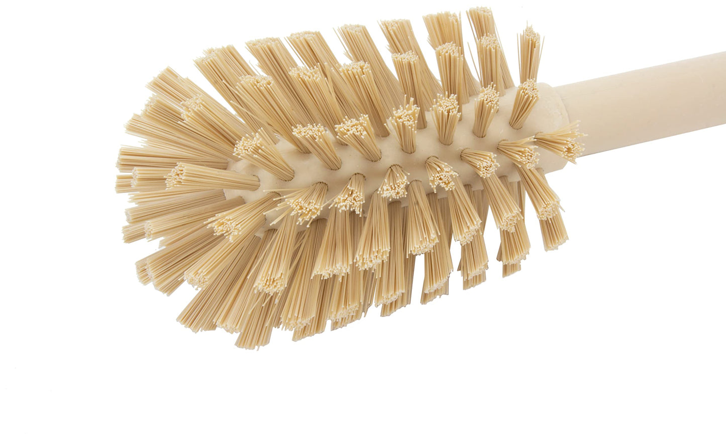SPARTA 12 Inch Bottle Brush with Polyester Bristles and Plastic Handle, Color Coded, Large Round Head Cleaner for Bottles Jars and Food Service