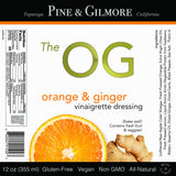 The OG 12oz - A Savory Orange Ginger Sesame Vinaigrette & Marinade