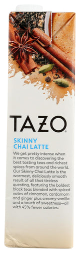 TAZO Skinny Chai Tea Latte Concentrate, 32 FZ