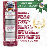 Made for Dinner: Supper Table Seasonings | Gift Packaged Set of 3 Spice Blends | All Natural, Non GMO | Gourmet Infused Spice & Herb Blends | Small