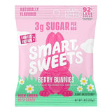 SmartSweets Berry Bunnies Easter Candy, 1.8oz (Pack of 14),Gummy Candy with Low Sugar, Low Calorie, No Artificial Sweeteners, Plant-Based