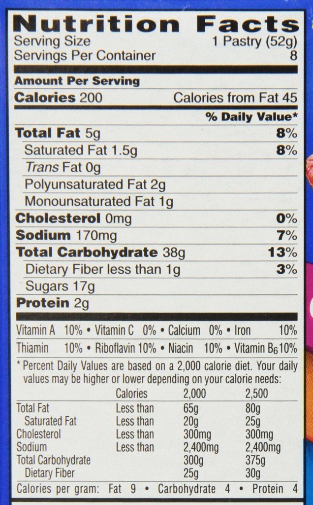 Kellogg's Pop-Tarts Frosted Raspberry Toaster Pastries 8 ct pack of 2 14.7oz