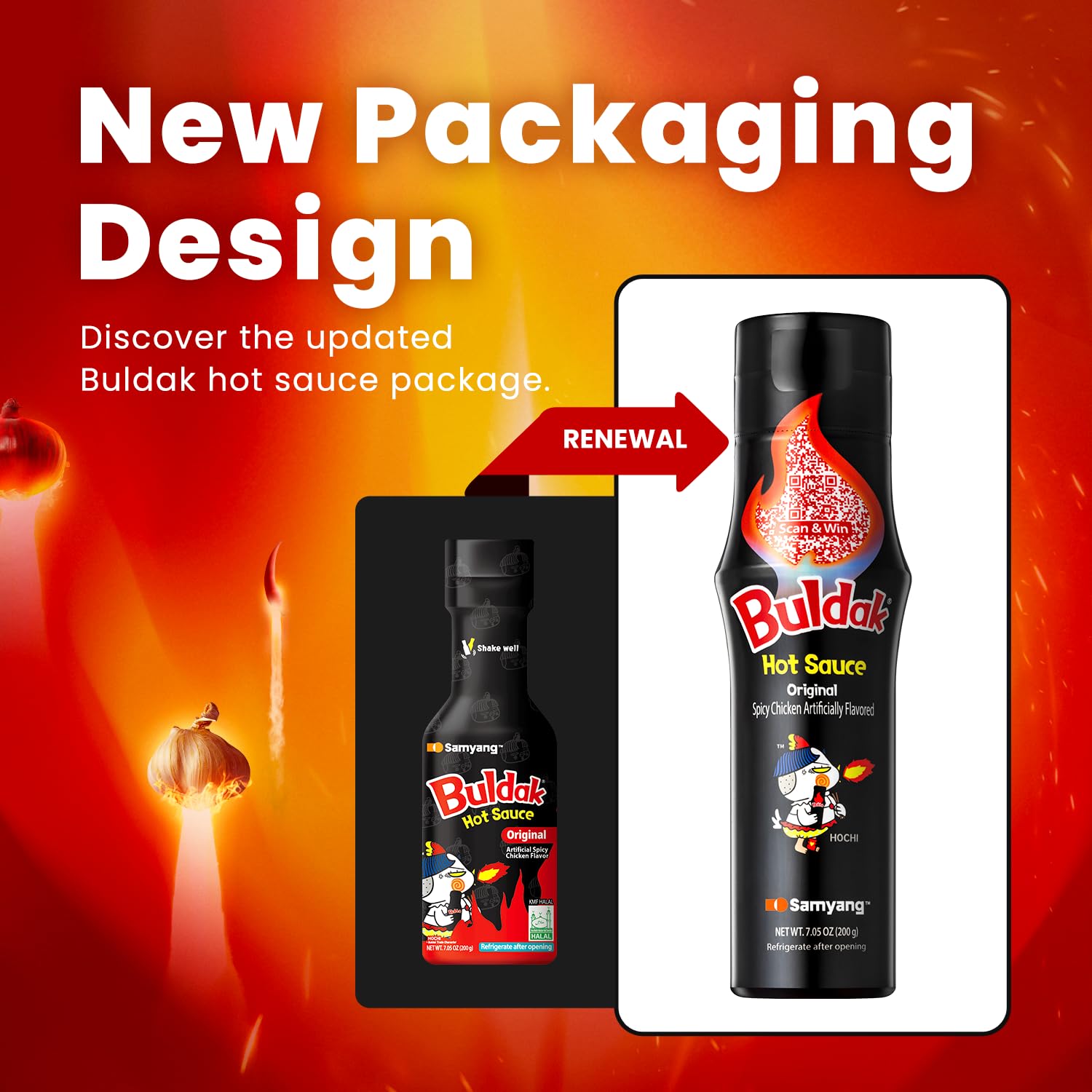 Samyang Buldak Korean Spicy Hot Chicken Sauce Original Flavor Authentic Korean Sauce for Ramen Noodles Rice and Cooking 5.57 fl oz (Pack of 2)