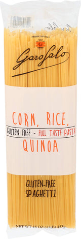 Garofalo, Pasta Spaghetti Corn Quinoa Rice, 16 Ounce
