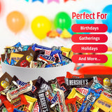 Chocolate Assorted Candy Variety Pack - 5 lb Bulk - Individually Wrapped Mixed Candy Bag - Assorted Chocolates Mix for Parties, Office, Holidays.