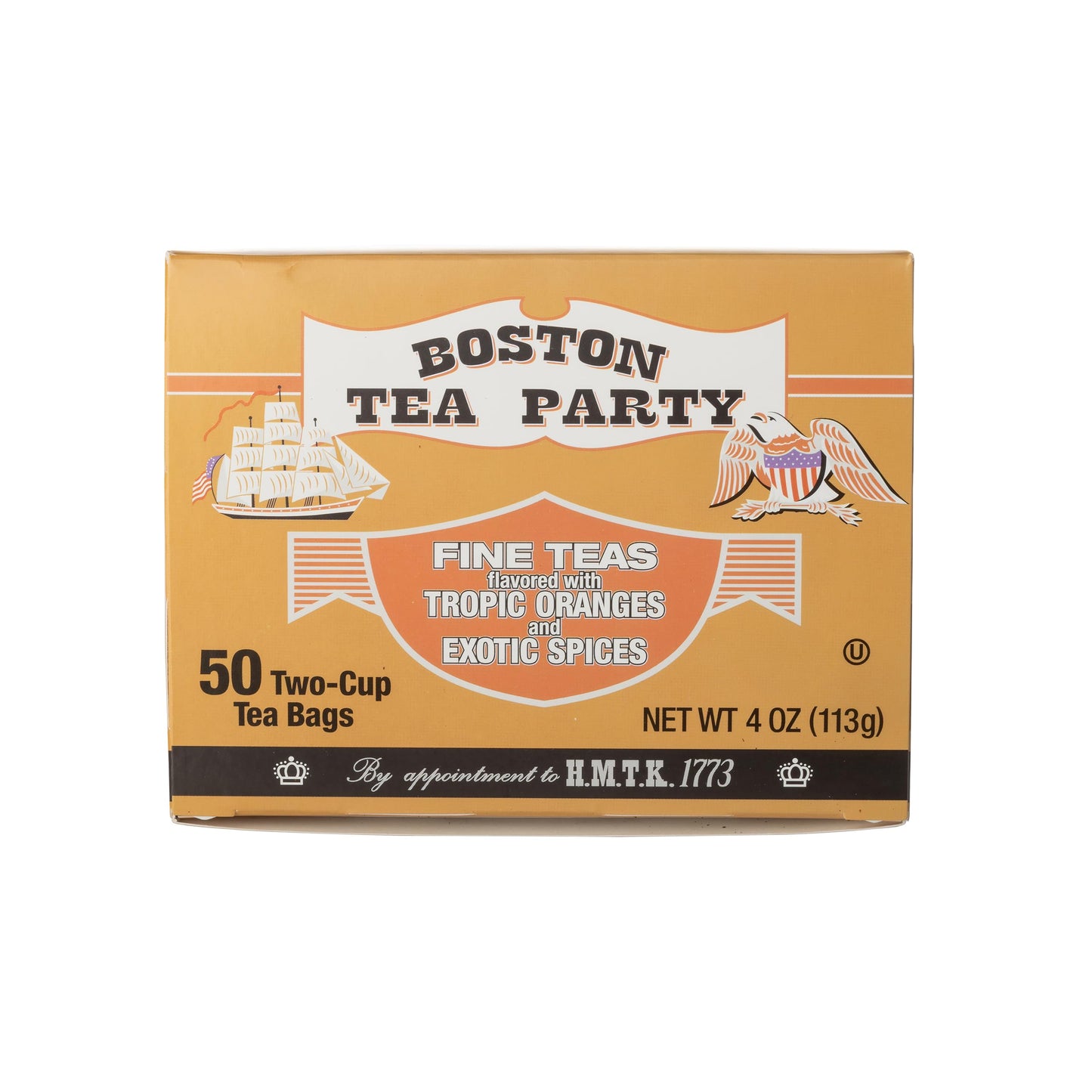 Boston Tea Party 50 count box tea bags - 6pk