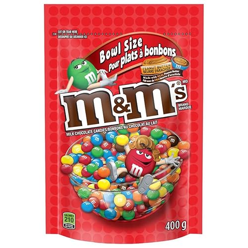 M&M's Peanut Butter Bowl Size Stand up Pouch 400g