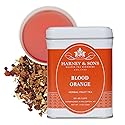 Harney & Sons Blood Orange Fruit Tea| 4 oz Loose Leaf Herbal Tea w Apple Pieces and Raspberry