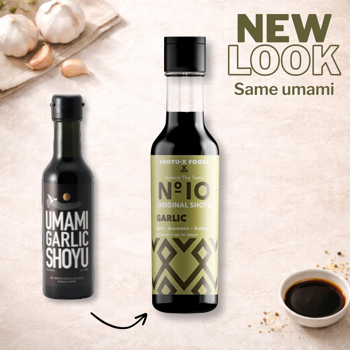 Umami Shoyu - Soy Sauce 6.76 fl oz (200ml) (Garlic)