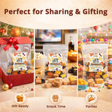 Milk Fudge Candy with Assorted Flavor, Smooth Bite & Creamy Variety - Multi Flavor Salted Caramel fudge with Apple Pie for Gifting & Sharing