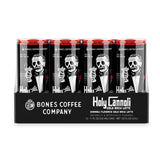 Bones Coffee Company Holy Cannoli Latte Baked Cannoli Flavored Coffee, Medium Roast Ready To Drink Iced Coffee in Can, 11 Fl Oz Can (12 Pack)