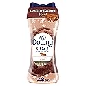 Downy Cozy Collection In-Wash Laundry Scent Booster Beads, Chai Latte Scent, 7.8 oz, Limited Edition Laundry Beads