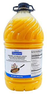 Sysco Butter-It Creamy Soybean Liquid Butter Alternative Oil | Kosher | 1 Gallon