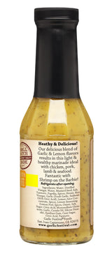Garlic Festival Foods Garlic Lemon Marinade & Grill Sauce 13.5 oz.