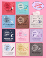 xo, Fetti x Art of Sucre Eras Cotton Candy Glitter Drink Bombs - 11 pc, Edible Glitter | Bachelorette Decorations, Birthday Party Favor, Concert