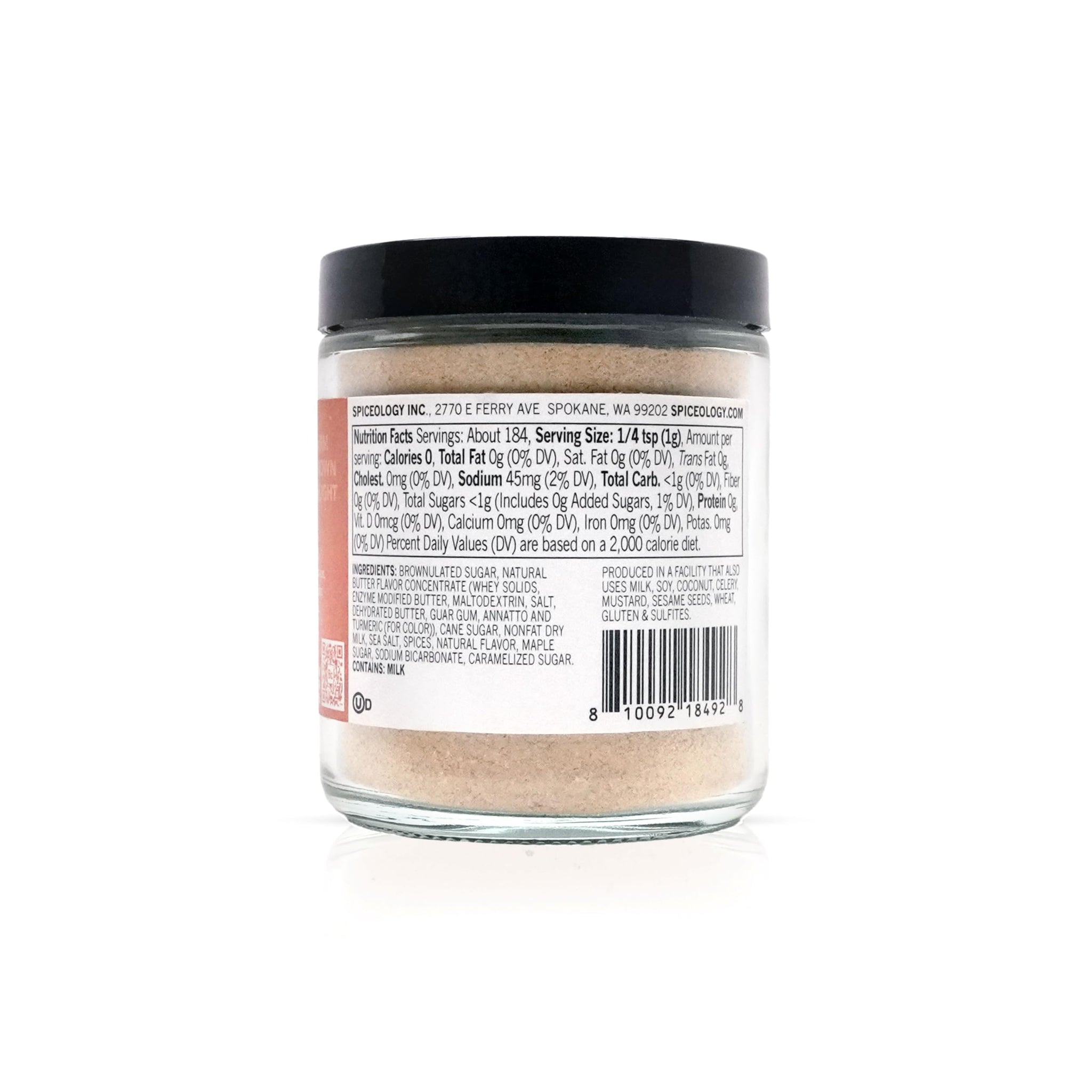 Spiceology - Brown Butter Cookie Seasoning Blend - Real Brown Butter, Brown Sugar, Cinnamon & Nutmeg - Baking Spice for Cookies, Cakes, Coffee