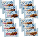 Pamela’s Whenever Snack Bars Variety Pack, 12 Count (4 Flavors, 3 Each) - Almond Cranberry, Raisin Walnut, Blueberry Lemon & Coconut Chocolate Chip