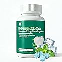 Remineralizing Gum with Nano Hydroxyapatite and Xylitol, Sugar-Free, Aspartame-Free, Plant-Based, Plastic-Free Gum Base, Supports Enamel & Fresh