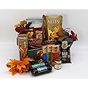 Gift Basket Village Gobble Til You Wobble Gourmet Basket: Assorted Cheeses, Cookies, Sausages, Nuts & More, Perfect for Any Occasion, Handcrafted in