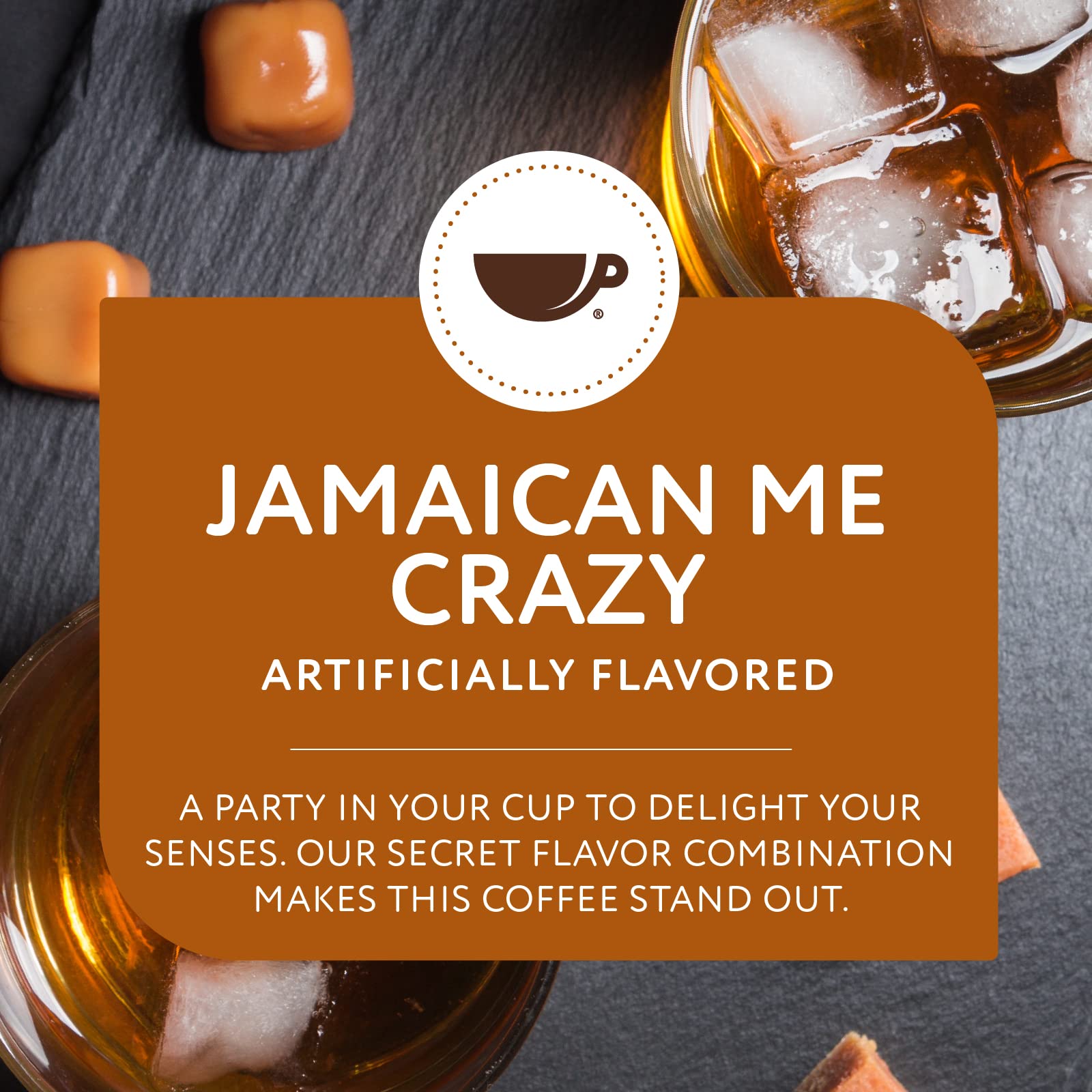 Paramount Coffee, Jamaican Me Crazy, Ground Coffee, 12 Ounce Bag