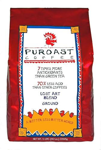 Puroast Low Acid Coffee | High Antioxidant | Classic | Espresso Capsule | 30 Count | Nespresso Compatible | Pack of 1