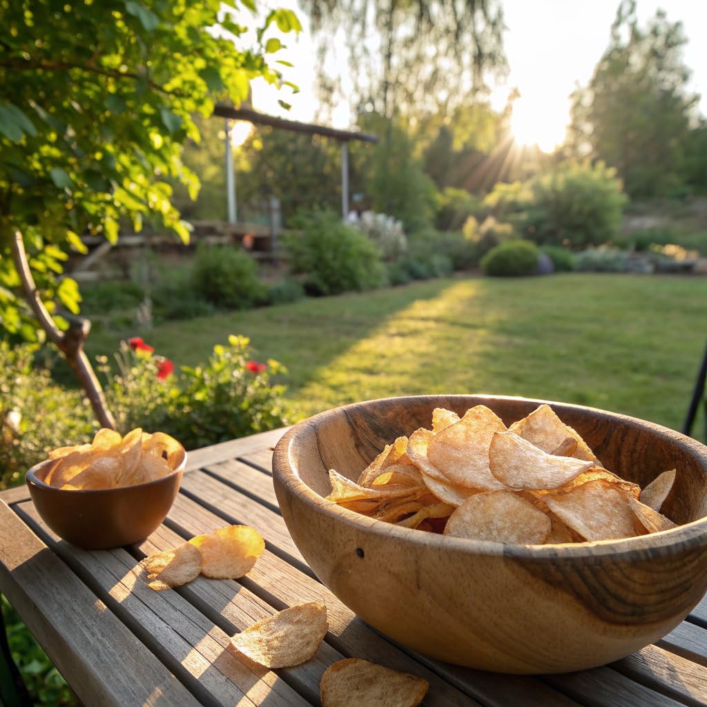 Kettle Brand Potato Chips, Backyard Barbeque Kettle Chips, Party Size, 13 Oz