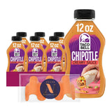 Taco Bell - Lavinia Essentials Bundle: 6-Pack of Chipotle Creamy Sauce, 12oz Squeezable Plastic Bottle + 1 Utility Prop