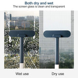 Window Screen Cleaner Brush,Mesh Screen Lint Brush,Window Screen Cleaning Brush Washing Equipment, Multifunctional Cleaning Brush(Blue)
