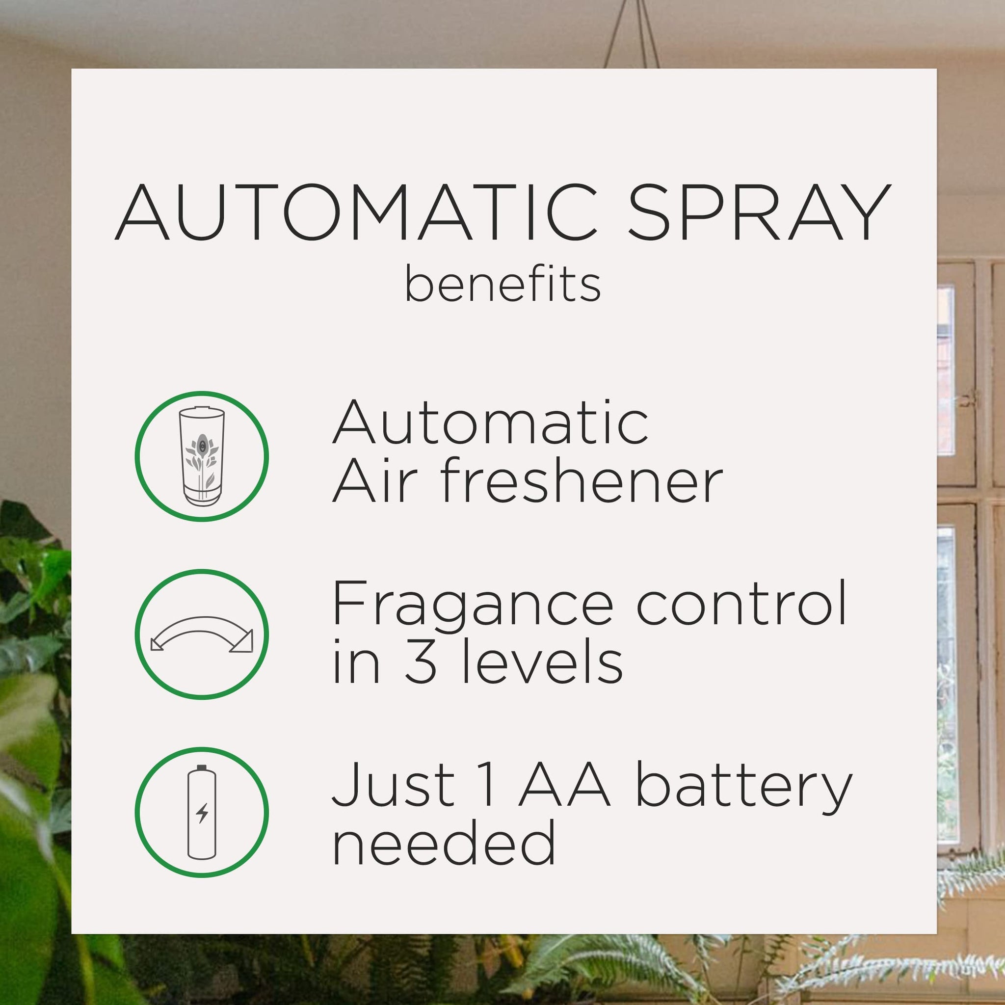 Air Wick Automatic Air Freshener Spray Refill, 1ct, Summer Delights, Odor Neutralization, Essential Oils