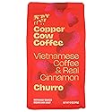 Copper Cow Coffee, Coffee Churro Ground, 12 Ounce