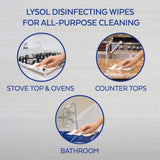 Lysol Dual Action Disinfecting Wipes, Citrus Scent, 35 Count (Case of 12)