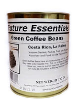Future Essentials Canned Costa Rican La Palma Green Coffee Beans - Unroasted Coffee Beans for DIY/Home Roasting & Flavor Control - Long Term Shelf
