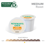 Newman's Own Organics Special Blend Decaf, Single-Serve Keurig K-Cup Pods, Medium Roast Coffee, 24 Count