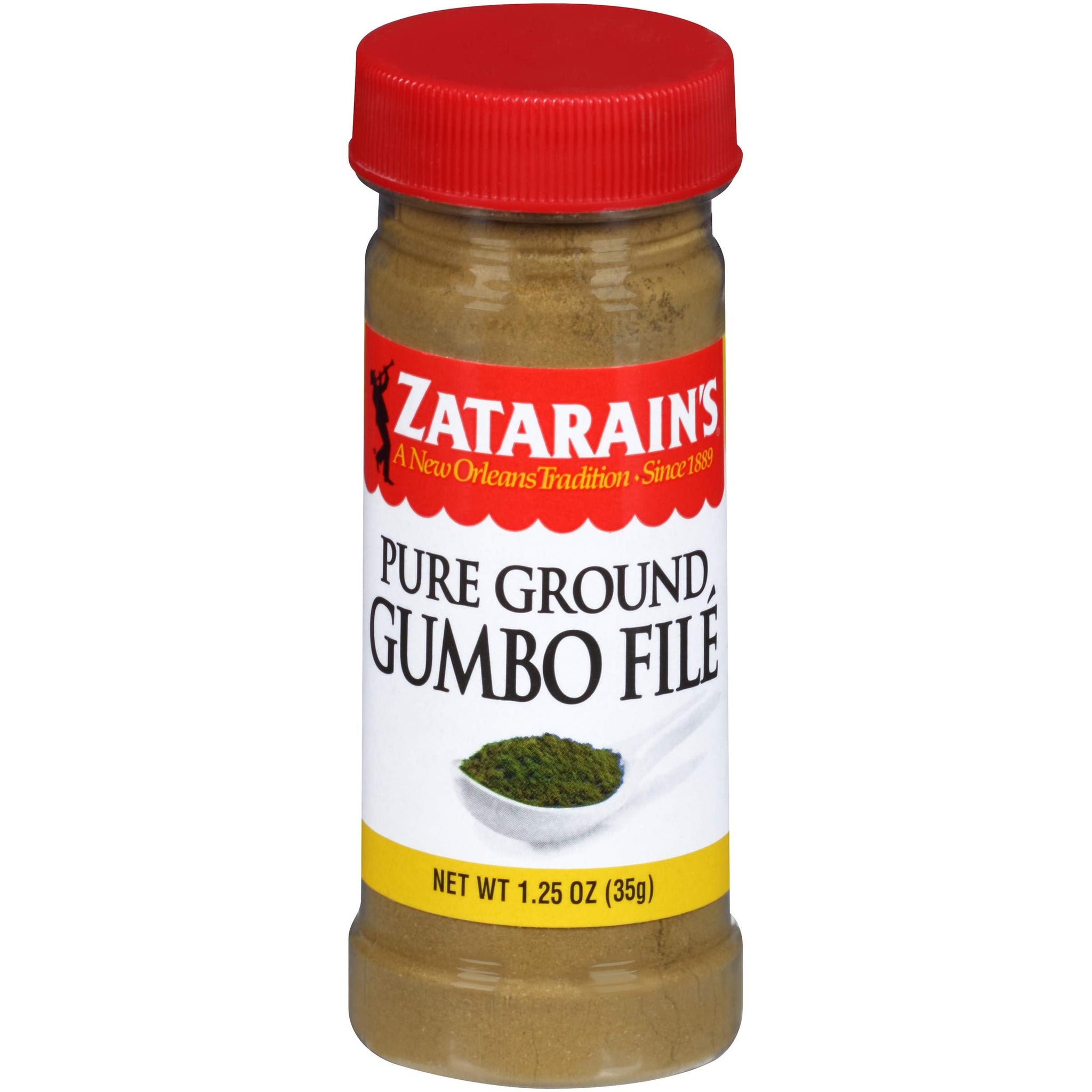 Zatarain's Pure Ground Gumbo File, 1.25 oz (Pack of 12)